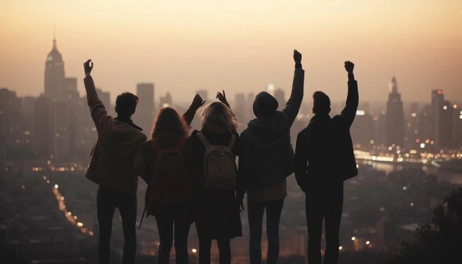 Group of travelers
