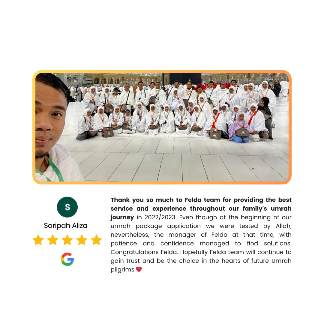 Perkongsian jemaah umrah 4
