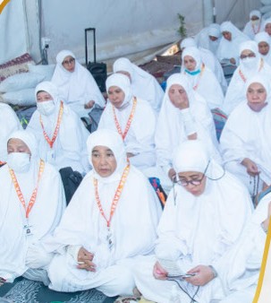 Jemaah Felda Travel di Mina